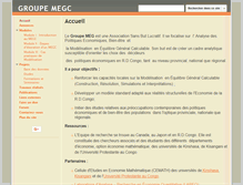 Tablet Screenshot of groupemegc.com